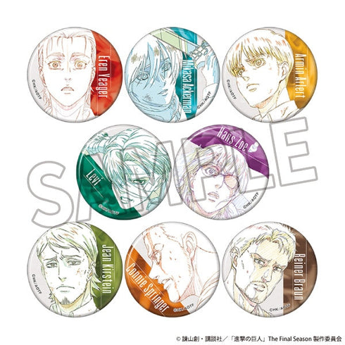 『進撃の巨人』原画缶バッジコレクション/2【BOX】